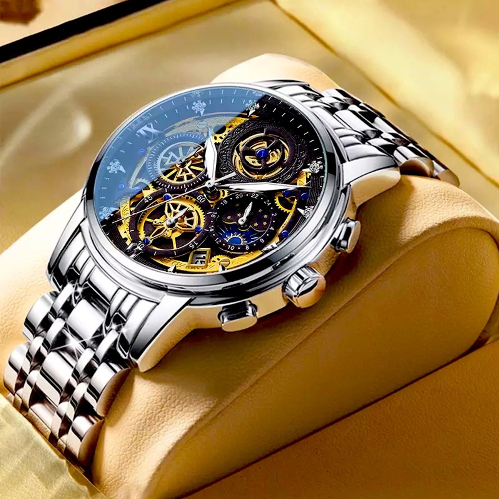 Luminous Vintage Watch Business Classic